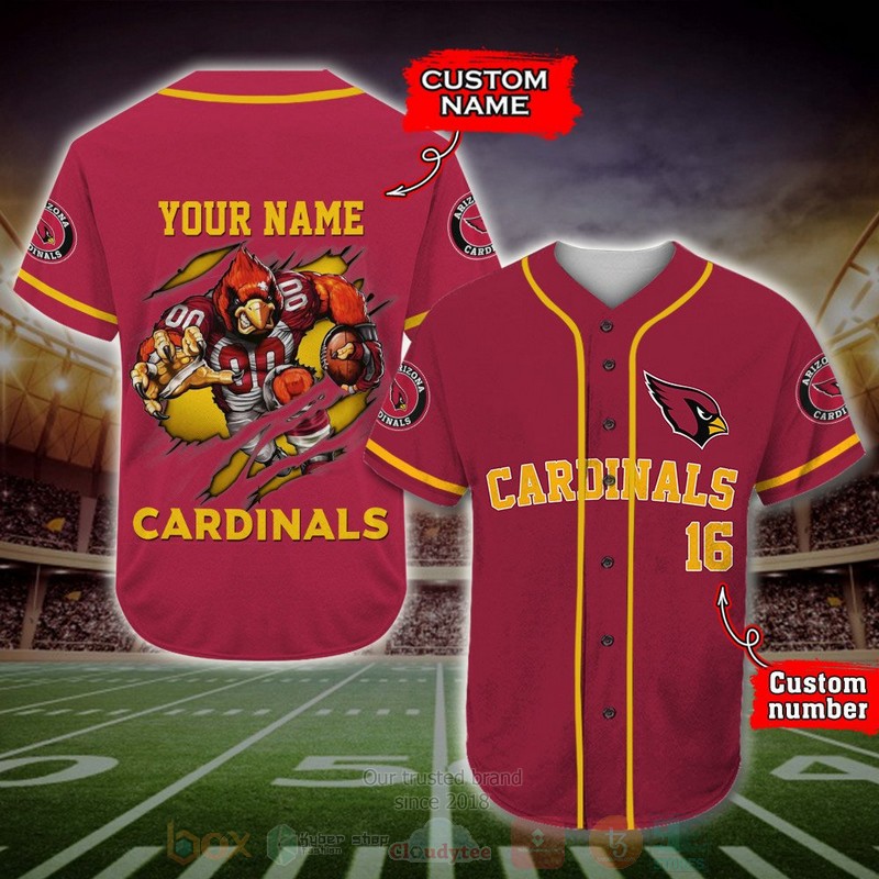 Arizona_Cardinals_NFL_Personalized_Baseball_Jersey