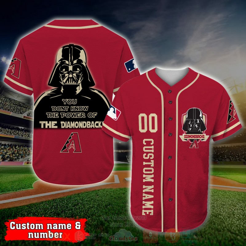 Arizona_Diamondbacks_Darth_Vader_MLB_Personalized_Baseball_Jersey