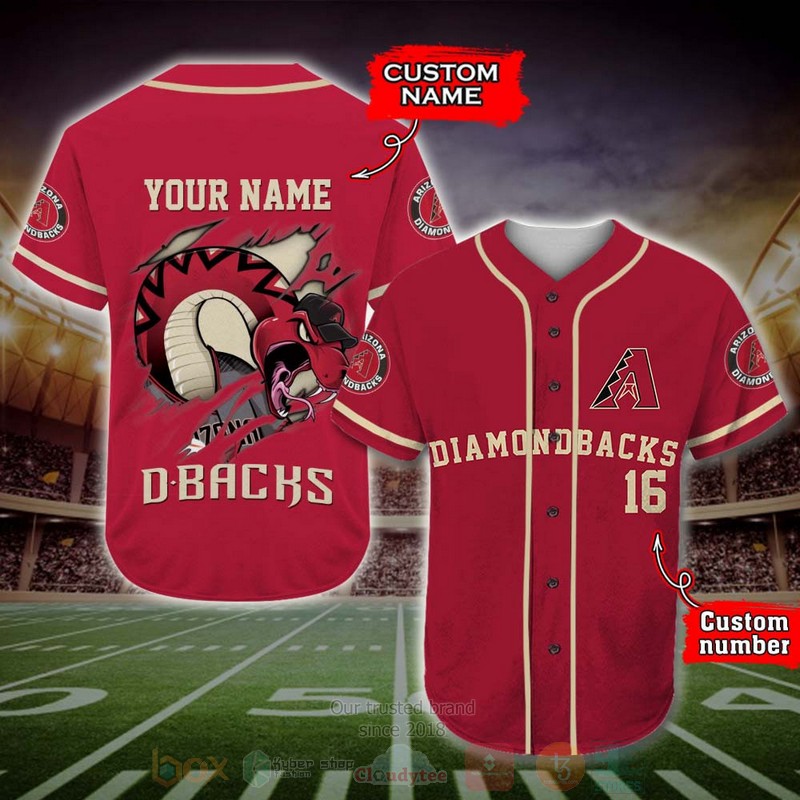 Arizona_Diamondbacks_MLB_Personalized_Baseball_Jersey