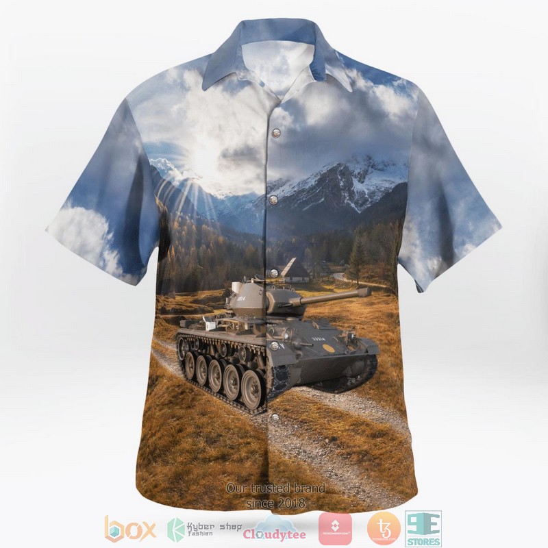 Army_Vietnam_Era_M24_Chaffee_Light_Tank_Hawaiian_Shirt_1