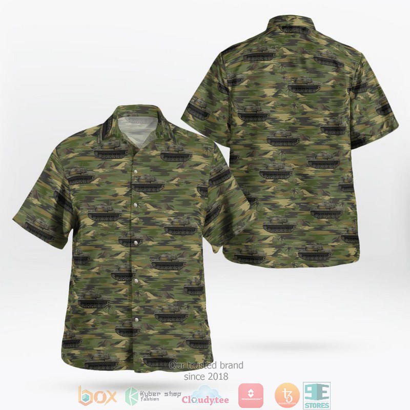 Army_Vietnam_Era_M48A3_Medium_Tank_Hawaiian_Shirt