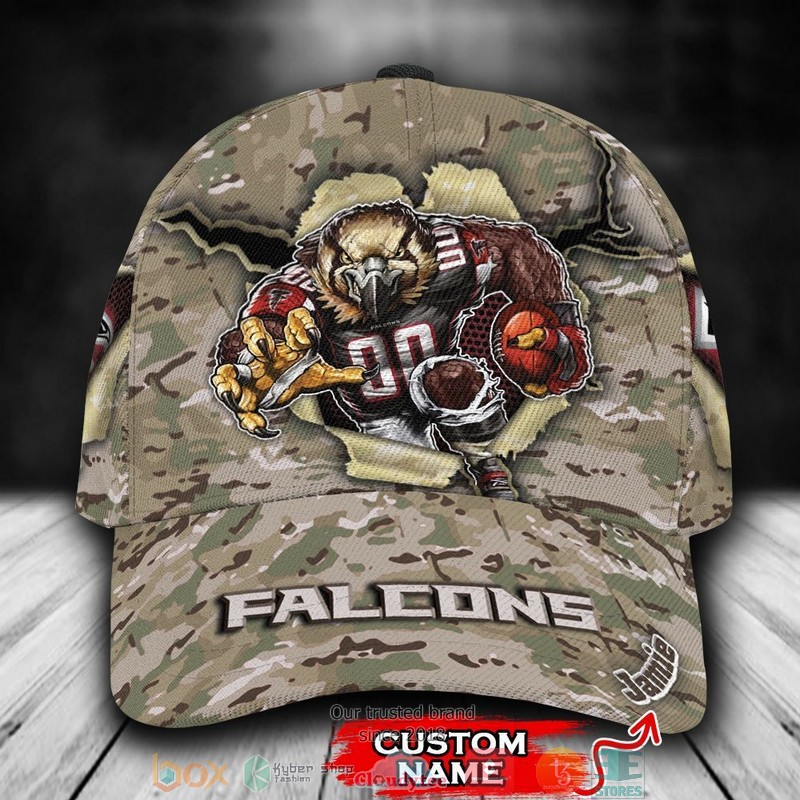 Atlanta_Falcons_CAMO_Mascot_NFL_Custom_Name_Cap