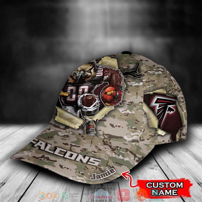 Atlanta_Falcons_CAMO_Mascot_NFL_Custom_Name_Cap_1