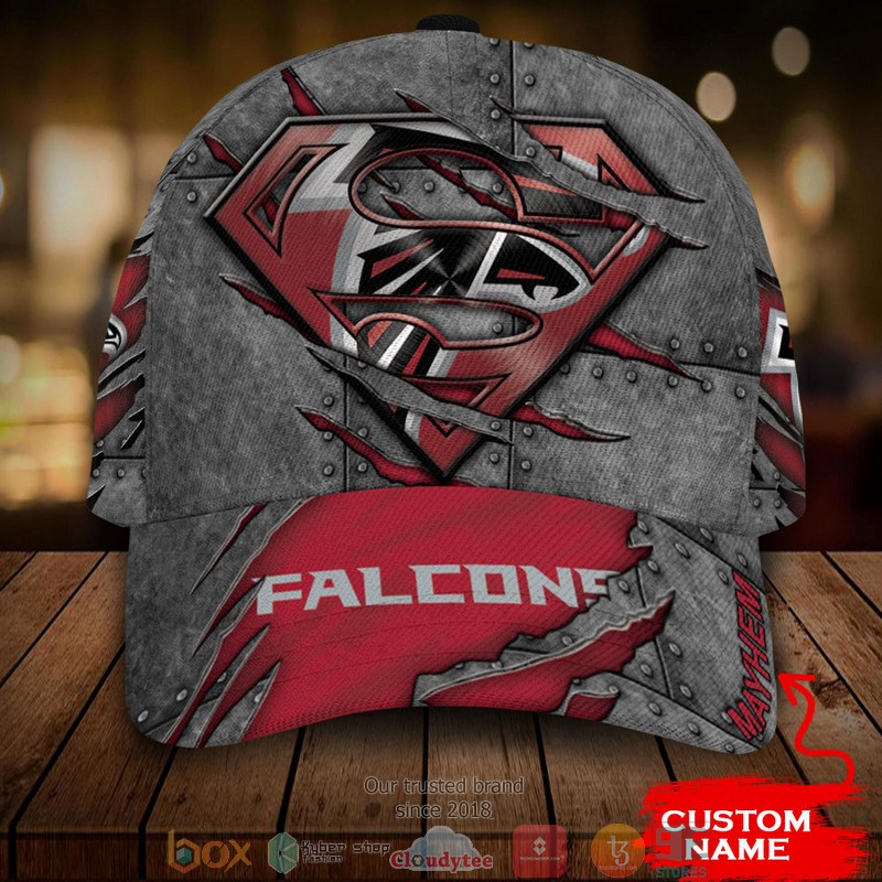 Atlanta_Falcons_NFL_Superman_Custom_Name_Cap