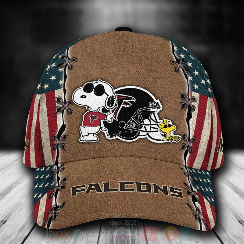 Atlanta_Falcons_Snoopy_NFL_Custom_Name_Cap