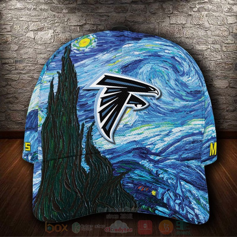 Atlanta_Falcons_Van_Gogh_NFL_Custom_Name_Cap