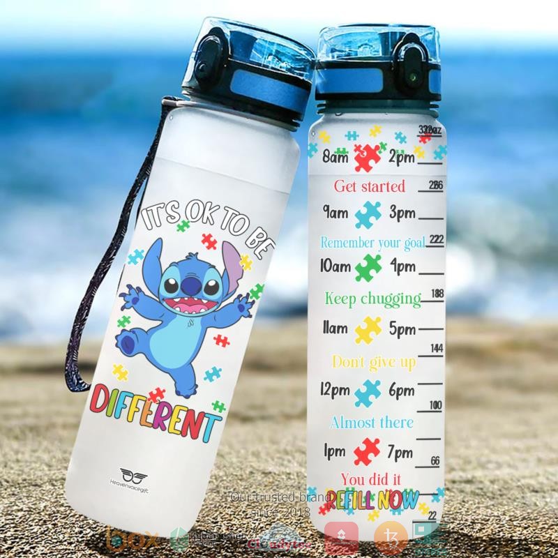 Autism_Its_Ok_To_Be_Different_Water_Bottle