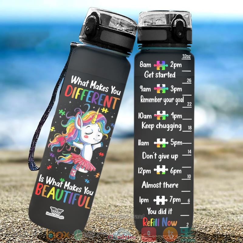 Autism_What_Makes_You_Different_Is_What_Makes_You_Beautiful_Water_Bottle