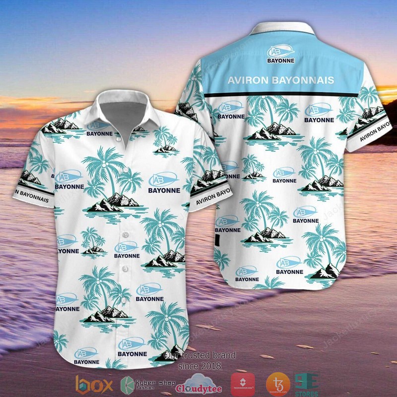Aviron_Bayonnais_Hawaiian_Shirt_Beach_Short