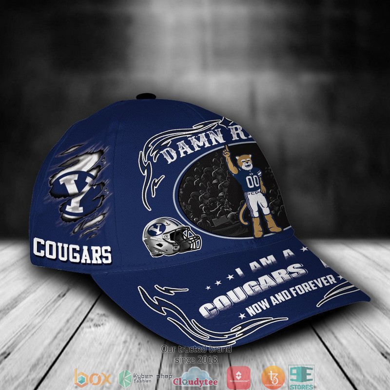 BYU_Cougars_Mascot_NCAA1_Custom_Name_Cap_1