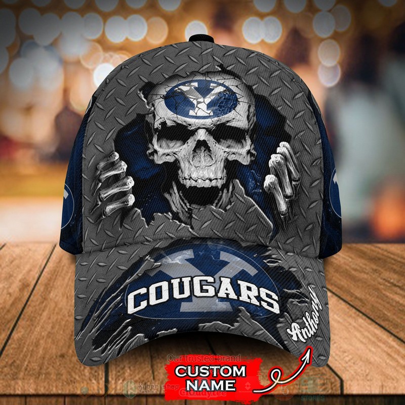 BYU_Cougars_Skull_NCAA_Custom_Name_Cap