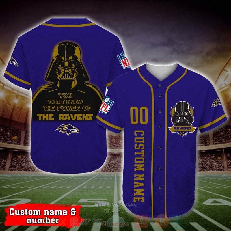 Baltimore_Ravens_Darth_Vader_NFL_Personalized_Baseball_Jersey