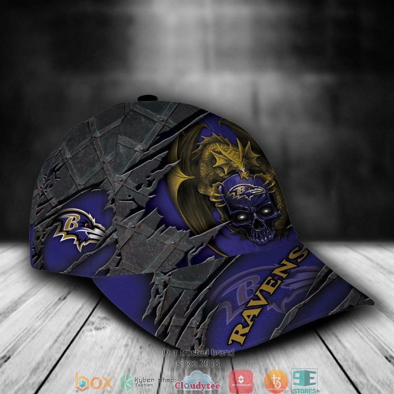 Baltimore_Ravens_Dragon_NFL_Custom_Name_Cap_1