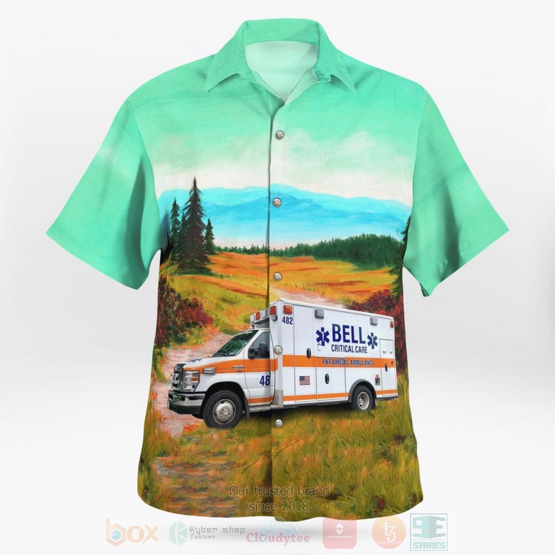 Bell_Ambulance_Milwaukee_Wisconsin_Ambulance_Mountain_Sunset_Hawaiian_Shirt_1