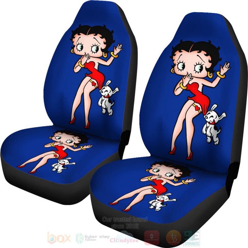 Blue_Betty_Boop_Car_Seat_Cover_1