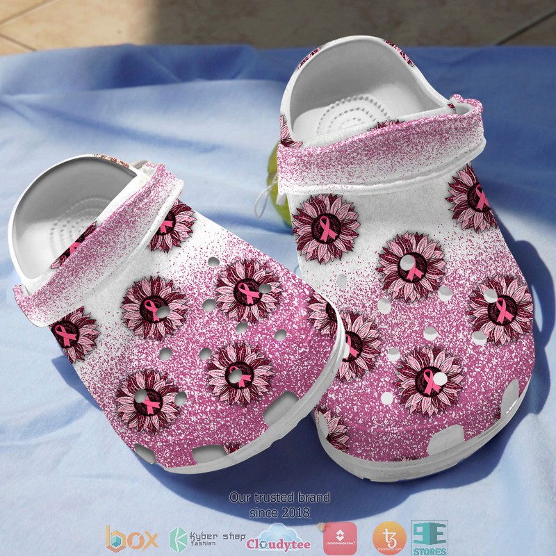 Breast_Cancer_Sunflower_Crocband_Shoes