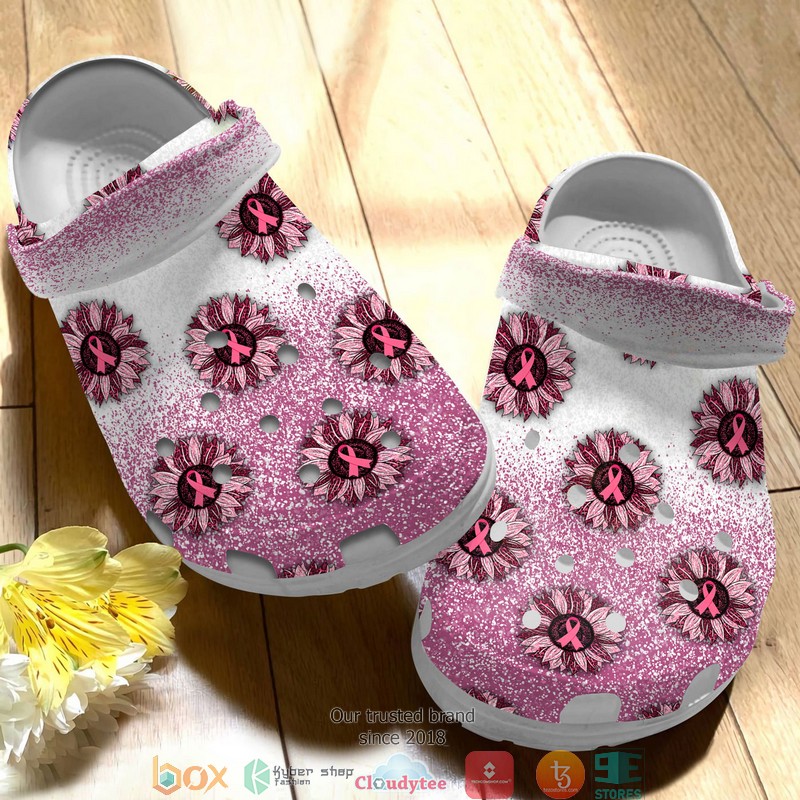 Breast_Cancer_Sunflower_Crocband_Shoes_1