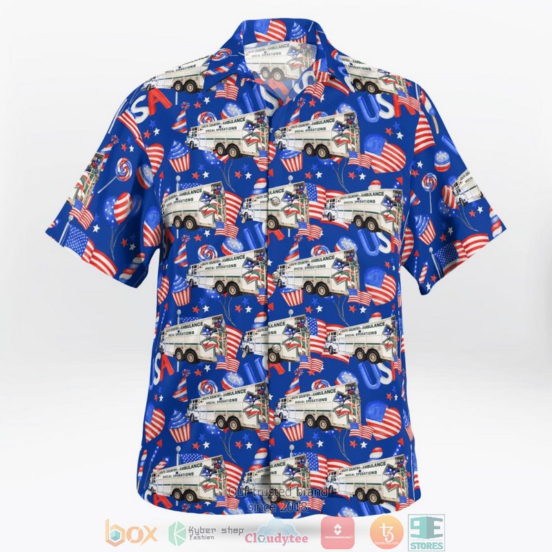 Brookhaven_New_York_South_Country_Ambulance_Specail_Operations_4th_Of_July_Aloha_Shirt_1