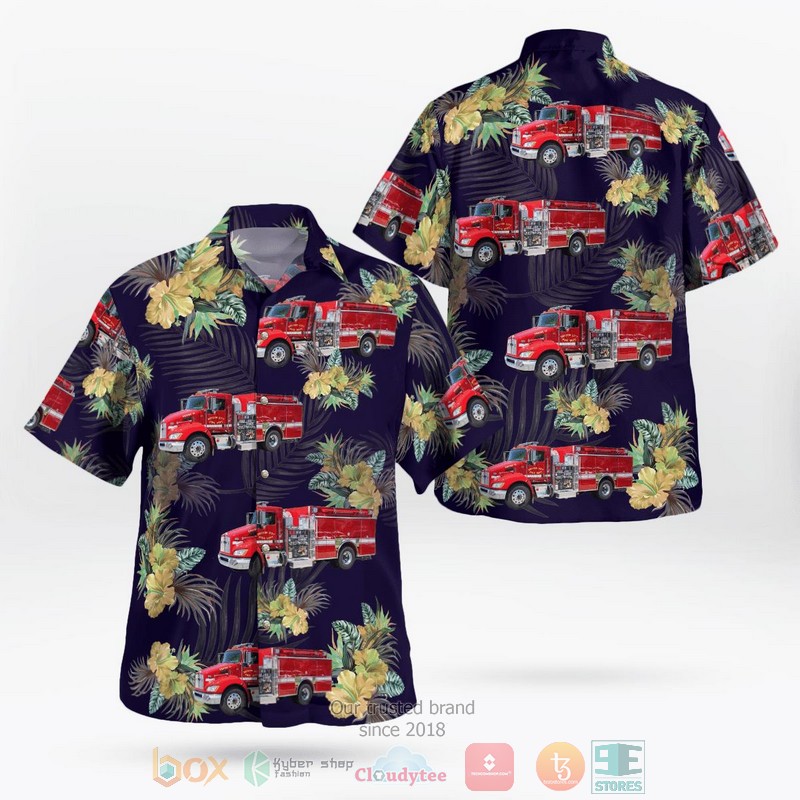 NEW Bryson City North Carolina Bryson City Fire Department Aloha Shirt ...