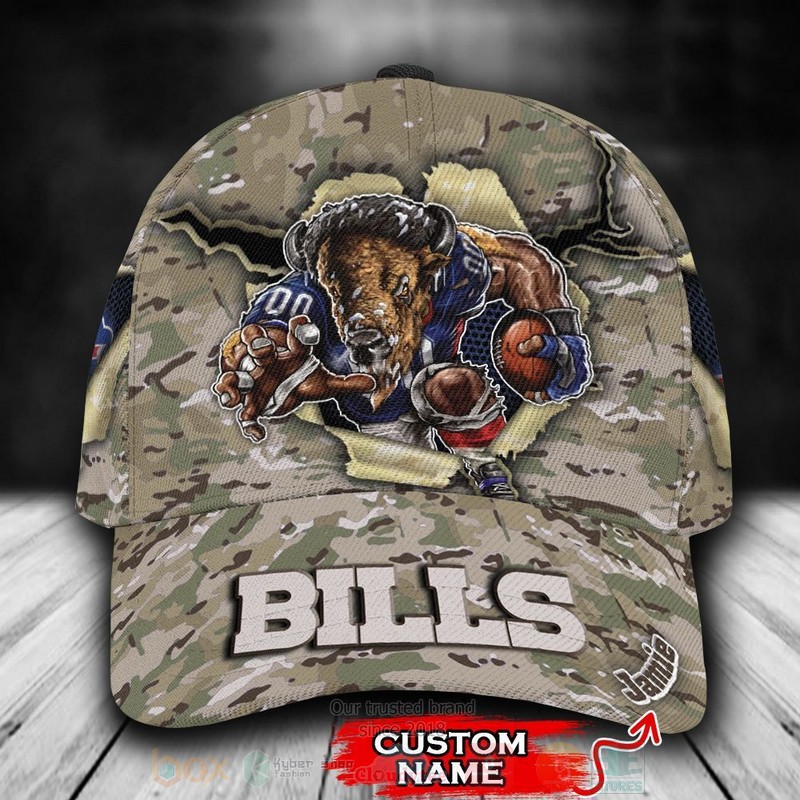 Buffalo_Bills_Camo_Mascot_NFL_Custom_Name_Cap
