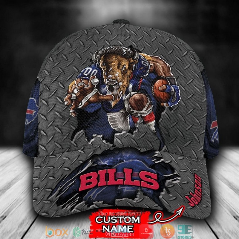 Buffalo_Bills_Mascot_NFL_Custom_Name_Cap