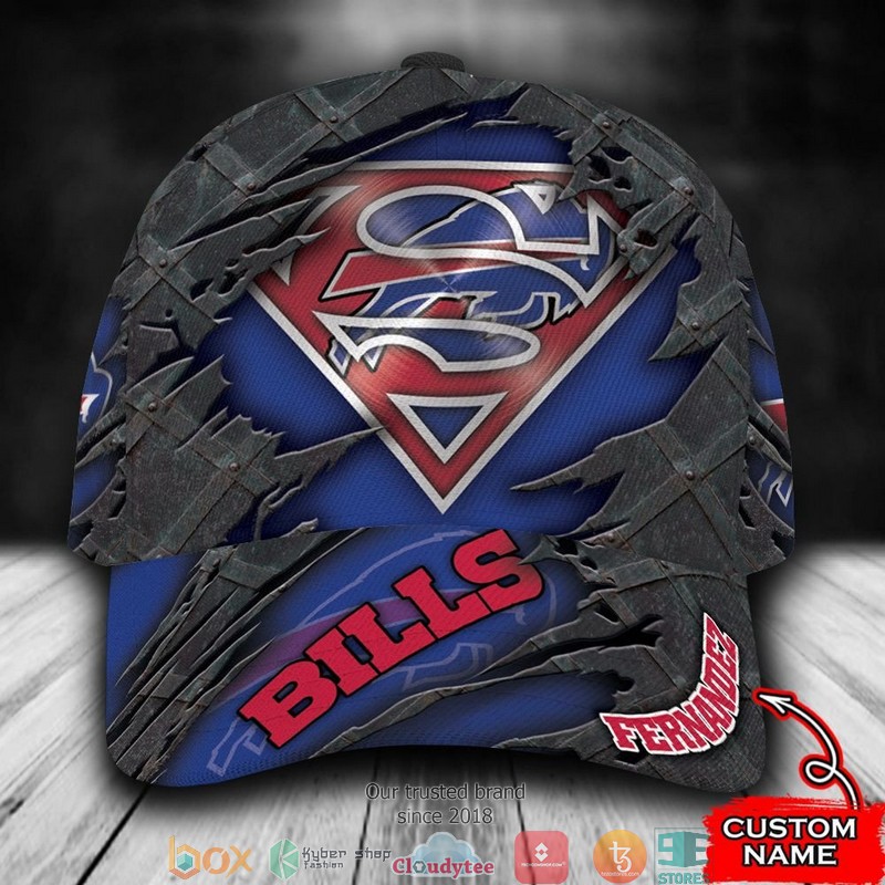 Buffalo_Bills_Superman_NFL_Custom_Name_Cap