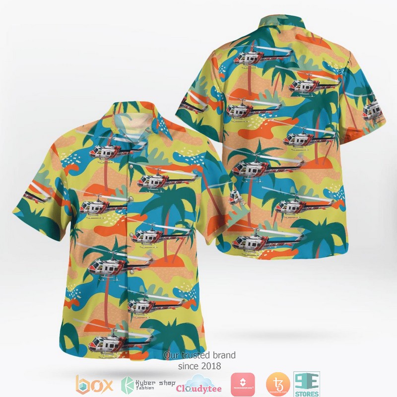 Cal_Fire_Bell_UH_1H_Iroquois_205_Hawaiian_Shirt