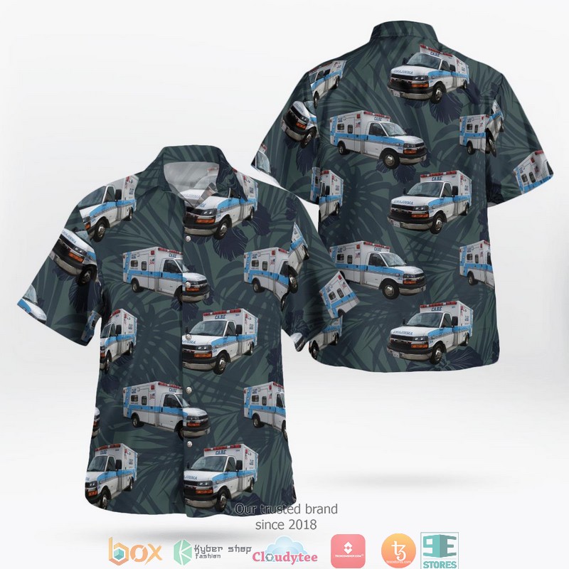 California_Care_Ambulance_Service_Hawaiian_Shirt