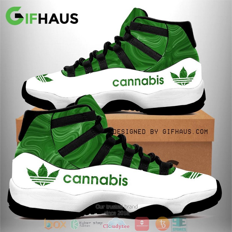 Cannabis_Adidas_Air_Jordan_11_Sneaker_Shoes
