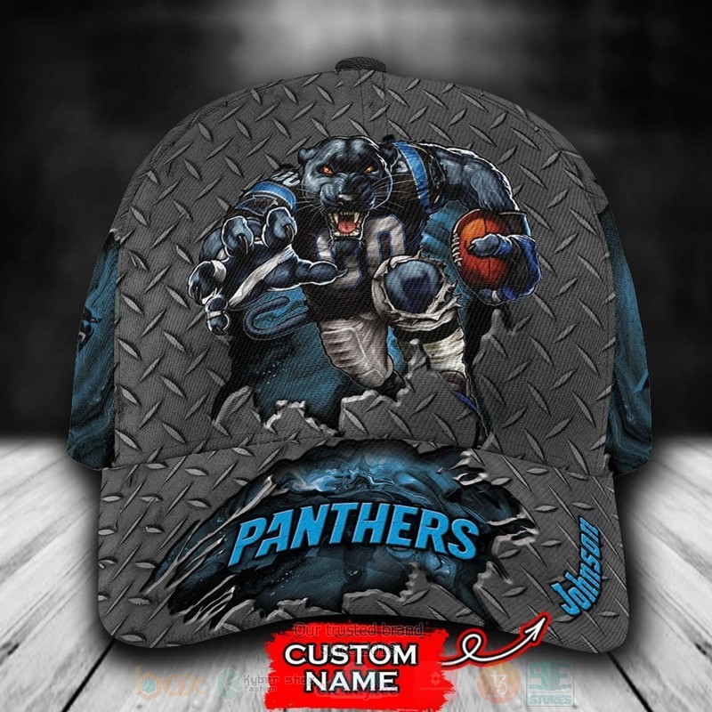 Carolina_Panthers_Mascot_NFL_Custom_Name_Cap