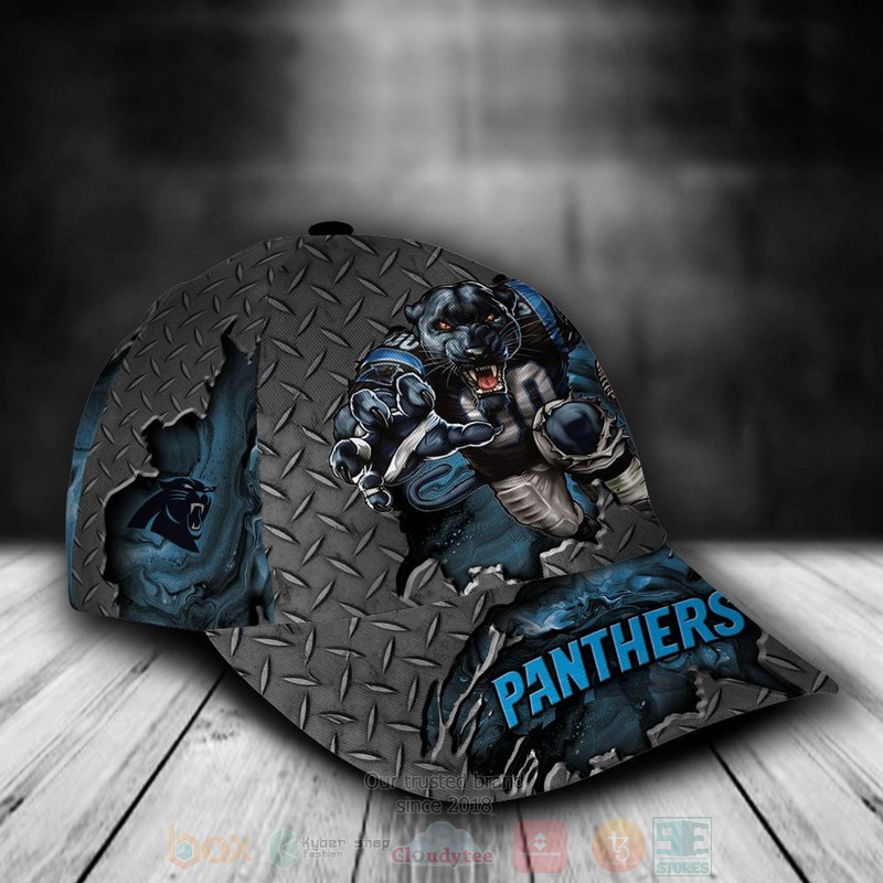 Carolina_Panthers_Mascot_NFL_Custom_Name_Cap_1