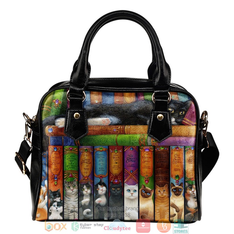 CatS_Bookshelf_Leather_Handbag