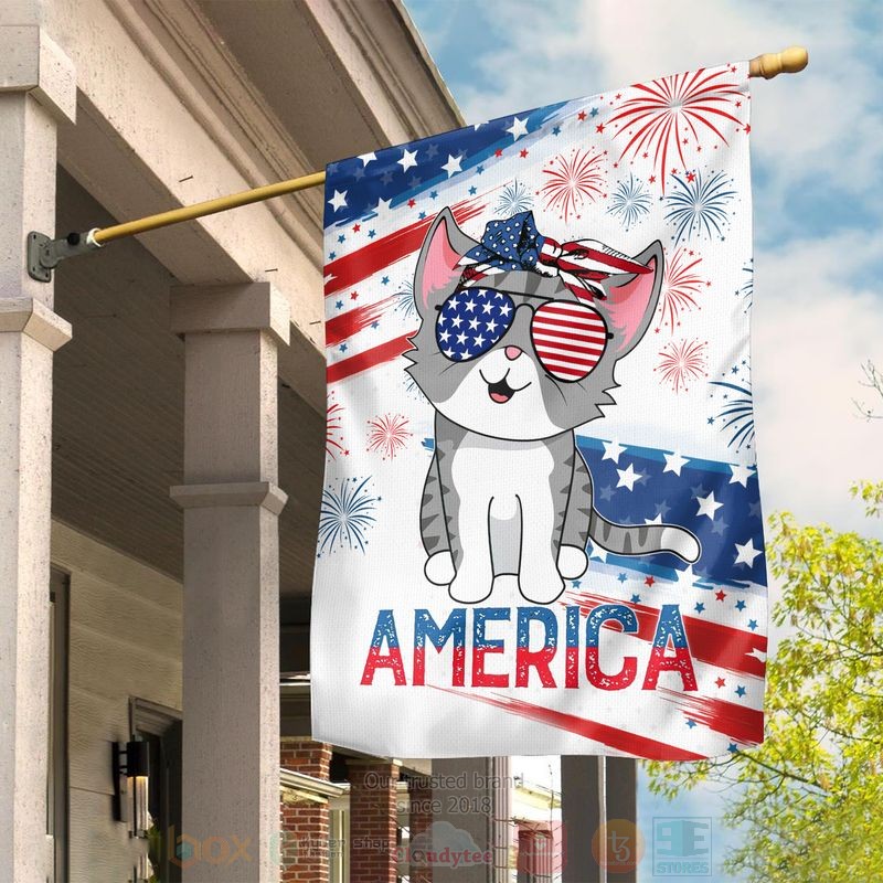 Cat_Cute_America_Independence_Day_Flag_1