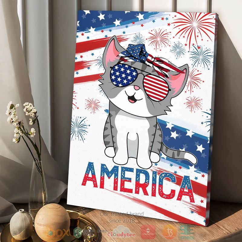 Cat_Kitten_America_Independence_Day_Canvas_1