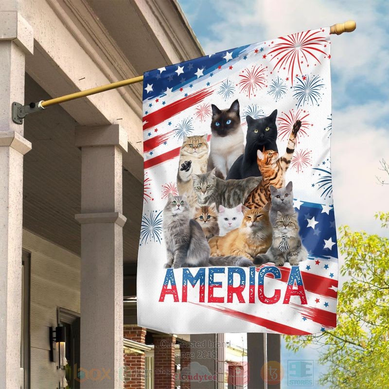 Cats_American_Independence_Day_Flag_1