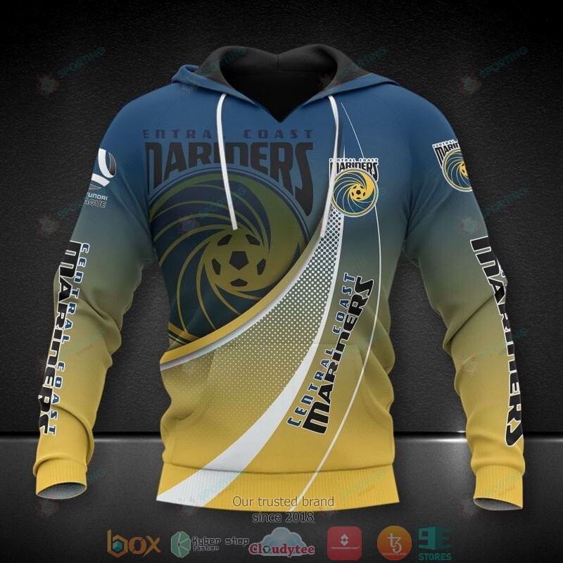 Central_Coast_Mariners_Blue_yellow_3D_Hoodie_Shirt