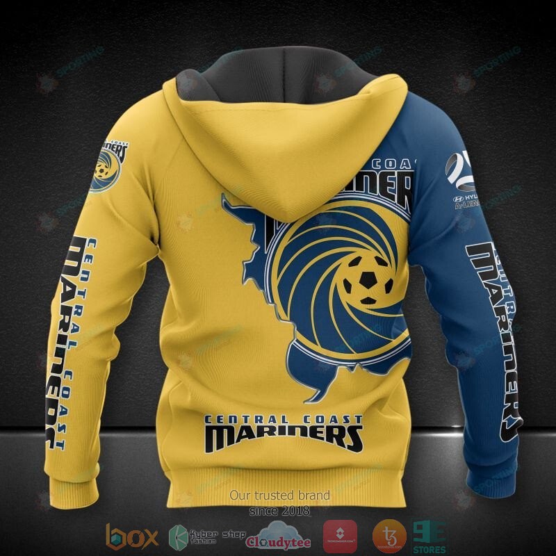Central_Coast_Mariners_yellow_blue_3D_Hoodie_Shirt_1