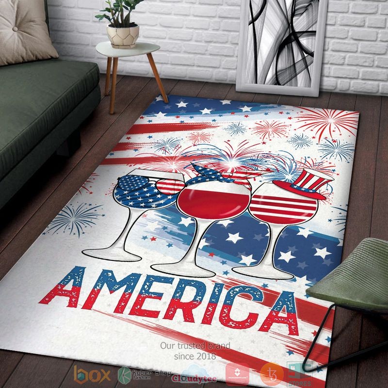 Champagne_glass_America_Indepence_day_Rug_1