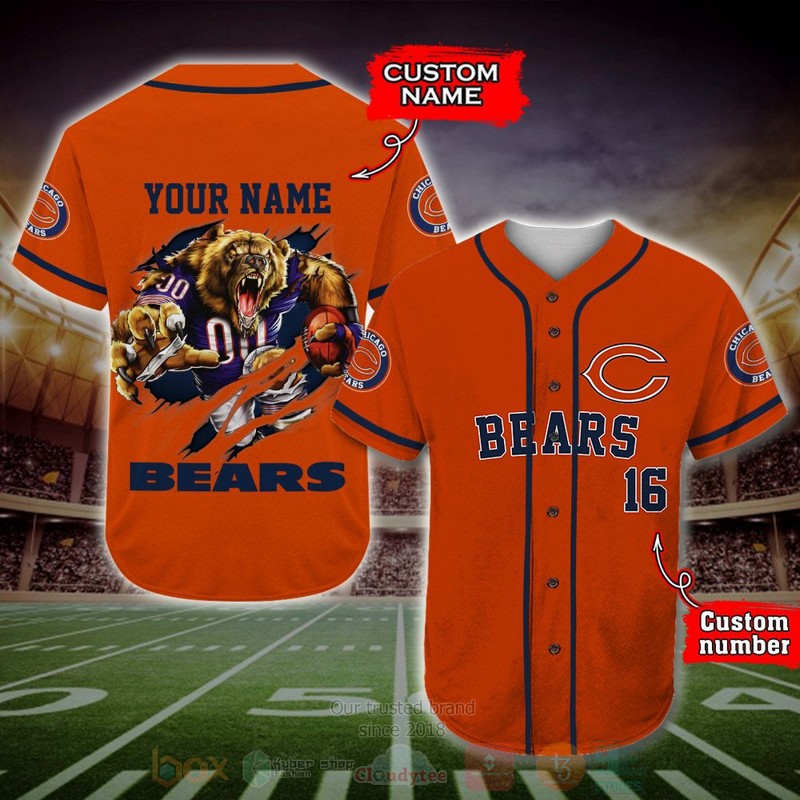 Chicago_Bears_NFL_Personalized_Baseball_Jersey