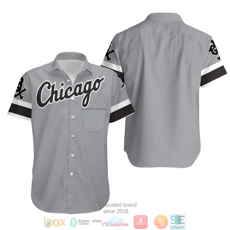 Chicago_White_Sox_2020_Mlb_Dark_Grey_Jersey_Inspired_Style_Hawaiian_Shirt