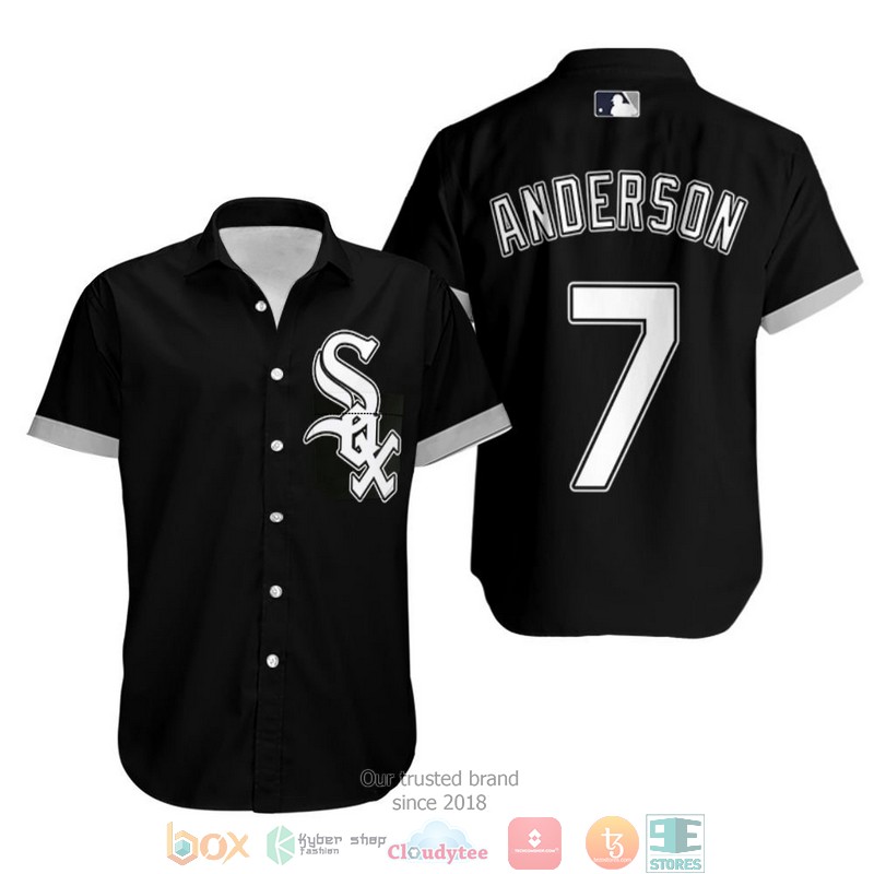 Chicago_White_Sox_Tim_Anderson_7_2020_Mlb_Team_Black_Jersey_Inspired_Style_Hawaiian_Shirt