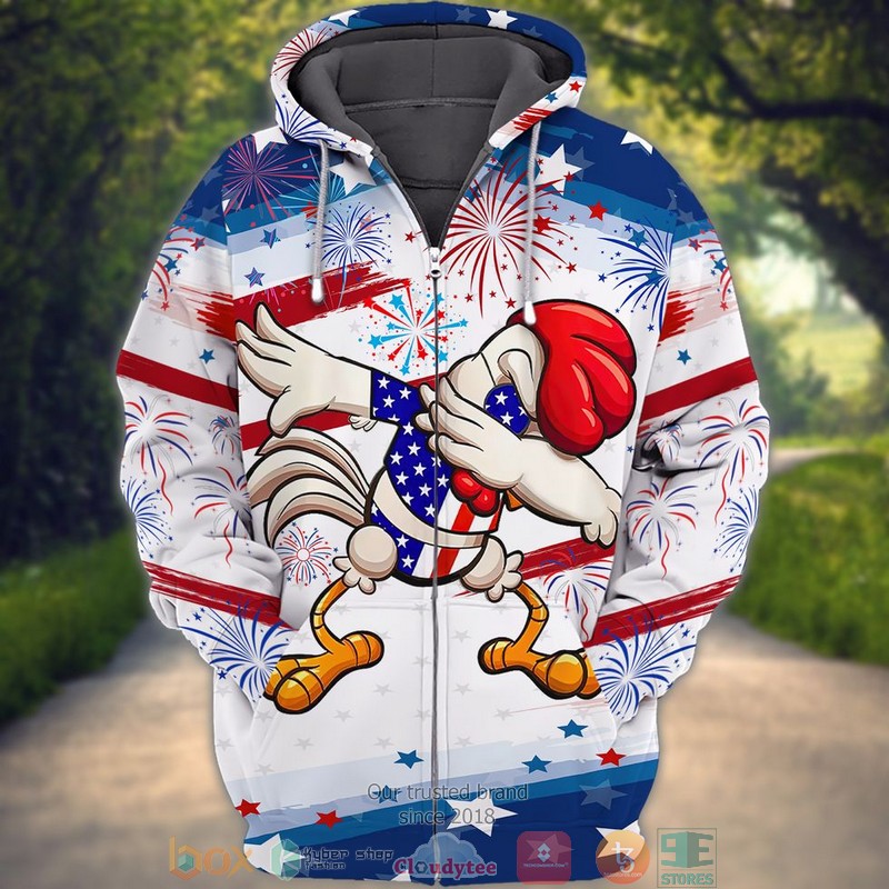 Chicken_Dab_Indepence_day_Shirt_hoodie