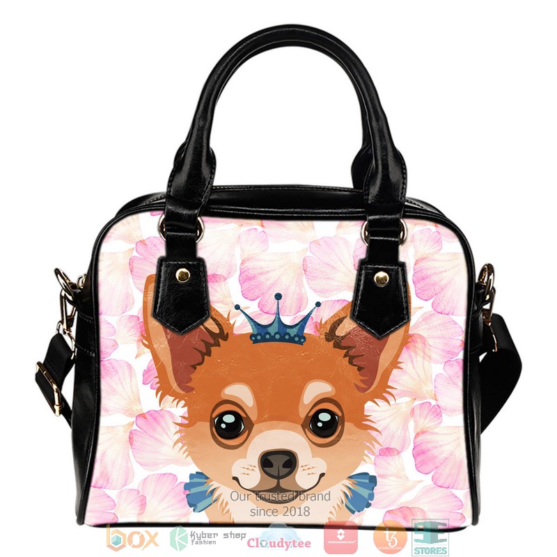 Chihuahua_Crown_Leather_Handbag