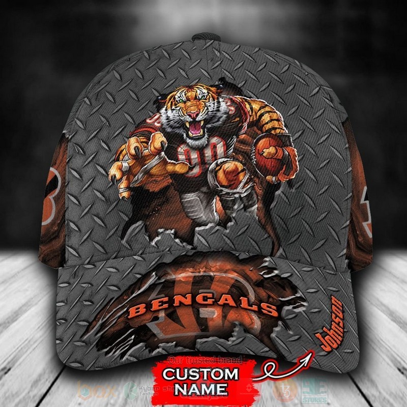 Cincinnati_Bengals_Mascot_NFL_Custom_Name_Cap