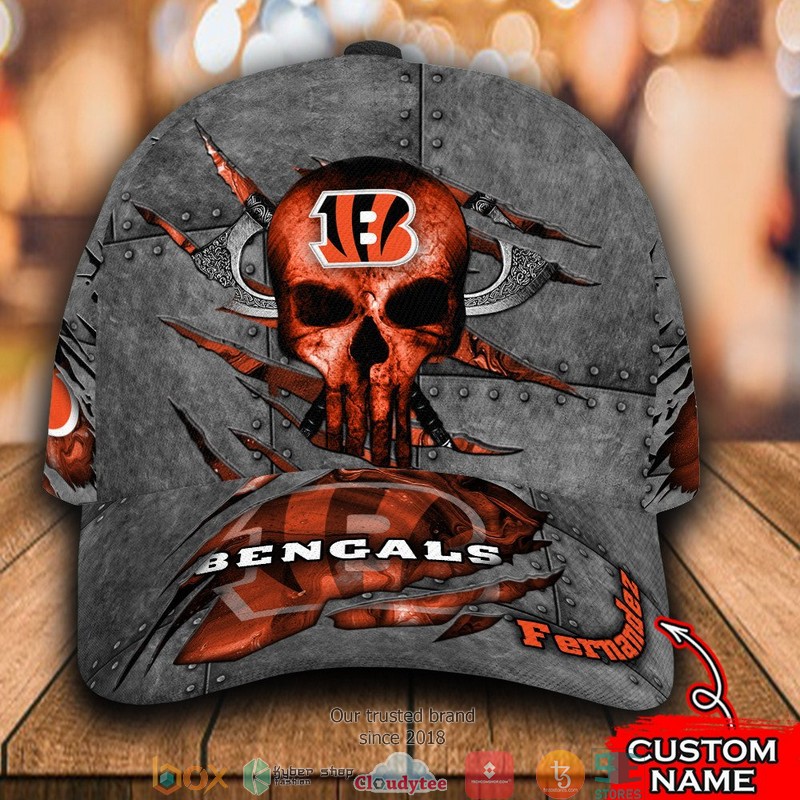 Cincinnati_Bengals_Skull_NFL_Custom_Name_Cap