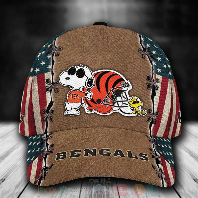 Cincinnati_Bengals_Snoopy_NFL_Custom_Name_Cap