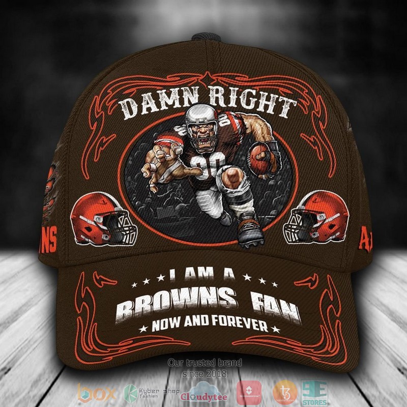 Cleveland_Browns_Mascot_NFL_Custom_Name_Cap