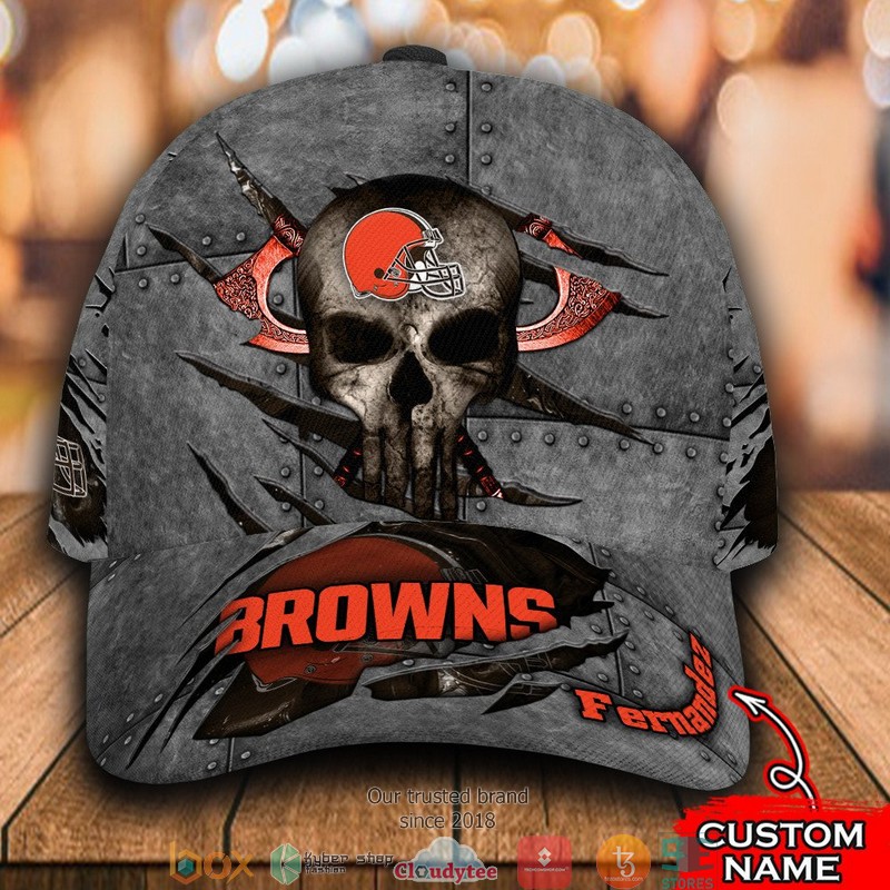 Cleveland_Browns_Skull_NFL_Custom_Name_Cap