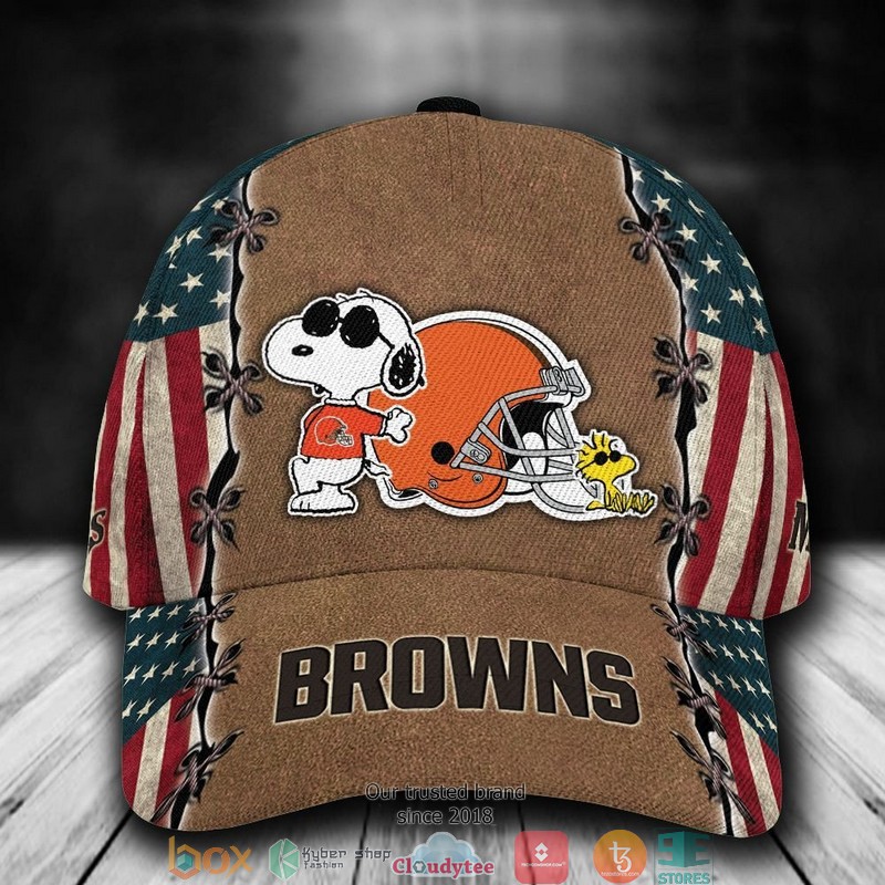 Cleveland_Browns_Snoopy_NFL_Custom_Name_Cap
