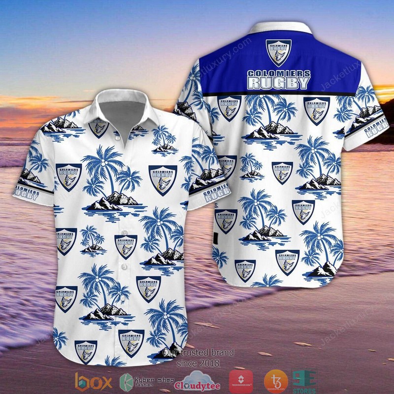 Colomiers_Rugby_Hawaiian_Shirt_Beach_Short
